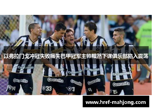 以弗拉门戈冲冠失败痛失巴甲冠军主帅黯然下课俱乐部陷入震荡